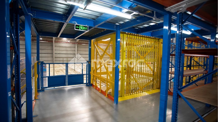 Mezzanine steel platform project in Southeast Asia Mezzanine steel platform project in Southeast Asia