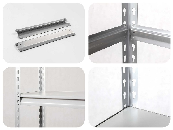 Rivet Shelving (outer hole upright)