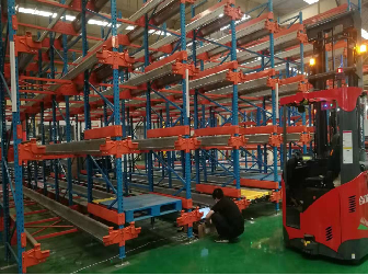 The shuttle racking system is suitable for normal temperature and cold storage (-25 ℃).