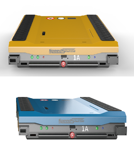 The Pallet Shuttle is a high-density storage system where a shuttle, powered by an electric motor, runs along rails inside a storage channel.